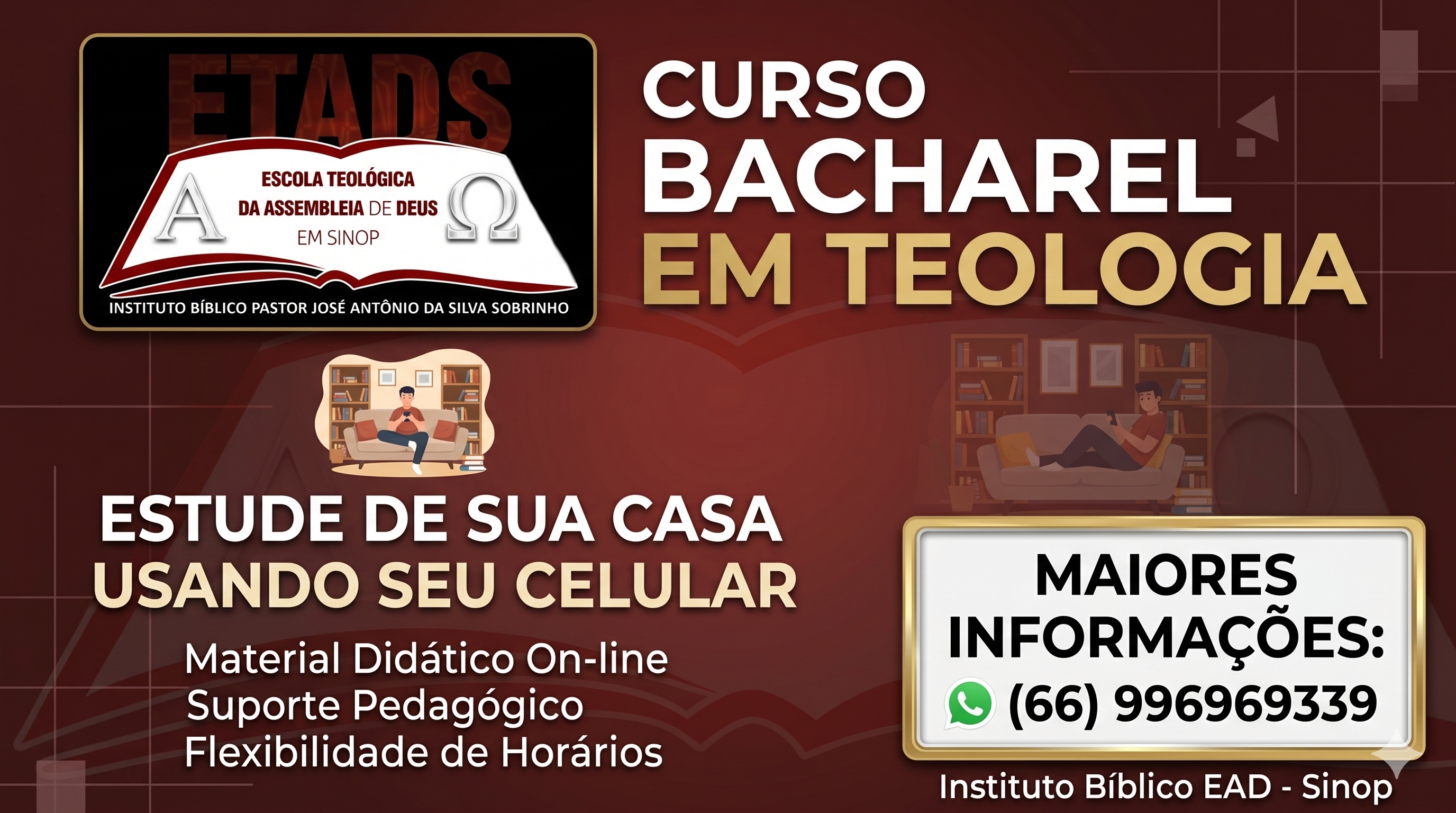Bacharel em Teologia ETADS